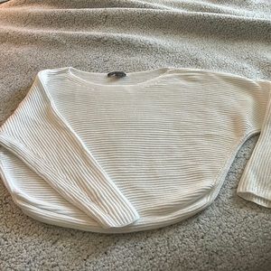 Vince white cropped sweater